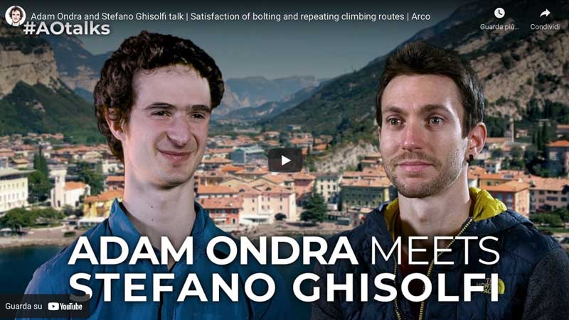 Adam Ondra e Stefano Ghisolfi Talk